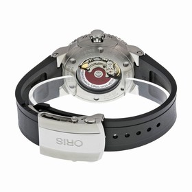 Oris Aquis Date Grey Dial Black Rubber Automatic Men's Watch 733-7653-4153RS