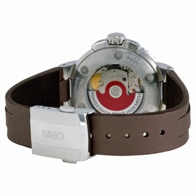 Oris Aquis Date Grey Dial Black Rubber Watch 733-7652-4143LS