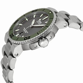 Oris Aquis Date Grey Dial Stainless Steel Men's Watch 733-7653-4157MB