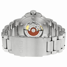 Oris Aquis Date Grey Dial Stainless Steel Men's Watch 733-7653-4157MB