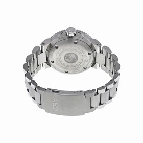 Oris Aquis Depth Gauge Black Dial Stainless Steel Men's Watch 733-7675-4154SET