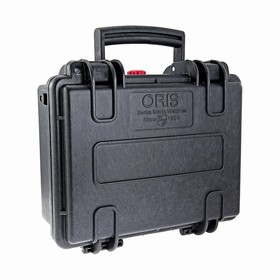 Oris Aquis Depth Gauge Chronograph Black Dial Black Rubber Men's Watch 774-7708-4154SET
