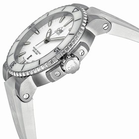 Oris Aquis White Dial Rubber Unisex Watch 01 733 7653 4156-07 4 26 31EB