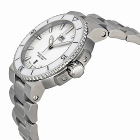 Oris Aquis White Dial Stainless Steel Automatic Men's Watch 733-7653-4156MB