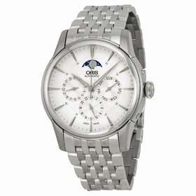 Oris Artelier Complication Silver Dial Stainless Steel Men's Watch 01 582 7689 4051-07 8 21 77