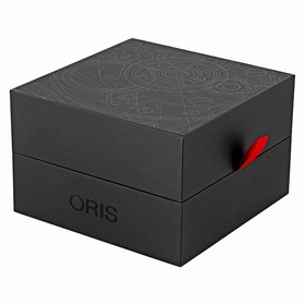 Oris Artelier Date Black Dial Black Leather Ladies Watch 01 561 7687 4094-07 5 14 60FC