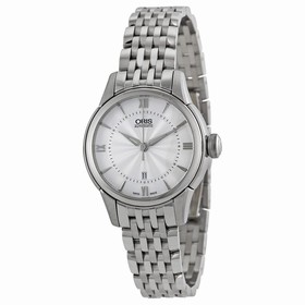 Oris Artelier Silver Dial Stainless Steel Ladies Watch 561-7687-4071MB