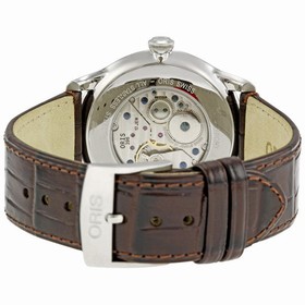Oris Artelier Silver Guilloche Dial Mechanical Men's Watch 396-7580-4351LS