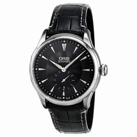 Oris Artelier Small Second Automatic Black Dial Men's Watch 01 623 7582 4074 07 5 21 71FC