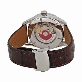 Oris Artix Automatic Silver Dial Brown Leather Men's Watch 733-7642-4031LS