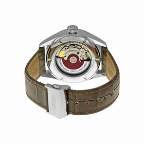Oris Artix Automatic Silver Dial Brown Leather Men's Watch 733-7713-4031LS