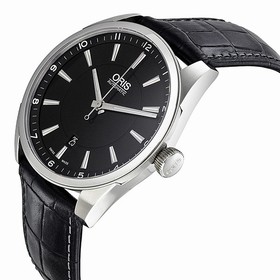 Oris Artix Black Dial Date Men Watch 733-7642-4054LS