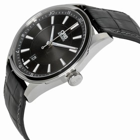 Oris Artix Date Automatic Black Dial Black Leather Men's Watch 733-7642-4034LS