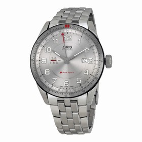 Oris Artix GT Audi Sport Automatic Silver Dial Stainless Steel Men's Watch 747-7701-4461MB