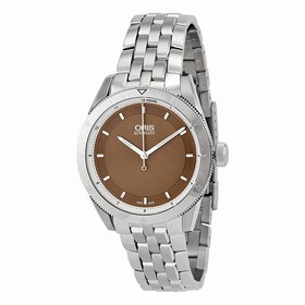 Oris Artix GT Brown Dial Stainless Steel Ladies Watch 01 733 7671 4152-07 8 18 85