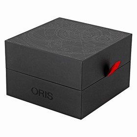 Oris Artix GT Day Date Black Dial Leather Strap Automatic Men's Watch 735-7662-4174LS