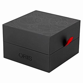 Oris Artix Pointer Moon Automatic Silver Dial Brown Leather Men's Watch 755-7691-4054MB