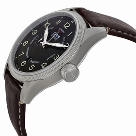 Oris Big Crown Black Dial Brown Leather Men's Watch 745-7688-4064LS