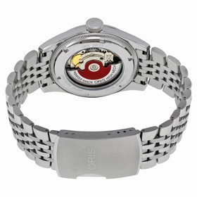 Oris Big Crown Original Pointer Date Silver Guilloche Dial Stainless Steel Men's Watch 01 754 7696 4061-07 8 20 30