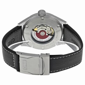 Oris Big Crown Pro Pilot Black Dial Black Leather Men's Watch 752-7698-4164LS