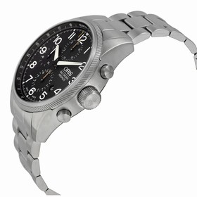 Oris Big Crown Pro Pilot Chronograph Black Dial Stainless Steel Watch 774-7699-4134MB