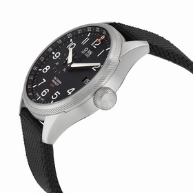 Oris Big Crown ProPilot Automatic Black Dial Black Textile Men's Watch 748-7710-4164FS