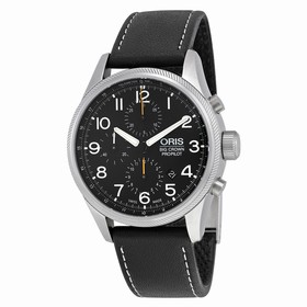 Oris Big Crown ProPilot Chronograph Black Dial Black Men's Watch 774-7699-4134LS