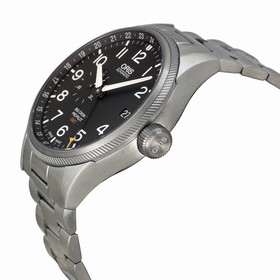 Oris Big Crown ProPilot GMT Automatic Black Dial Stainless Steel Men's Watch 748-7710-4164MB