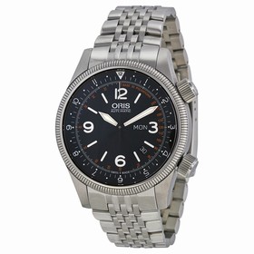 Oris Big Crown Royal Flying Doctor Service LE Black Dial Stainless Steel Men's Watch 01 735 7672 4084-Set MB