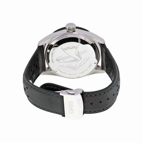 Oris Calobra GT Limited Edition Automatic Black Dial Black Leather Men's Watch 735-7706-4494SET