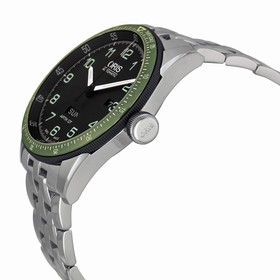 Oris Calobra GT Limited Edition Automatic Black Dial Stainless Steel Men's Watch 735-7706-4494MB