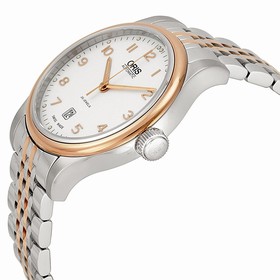Oris Classic Automatic Silver Dial Two-tone Men's Watch 01 733 7594 4391-07 8 20 63