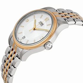 Oris Classic Date Silver Dial Two-Tone Stainless Steel Men's Watch 01 733 7578 4331-07 8 18 63