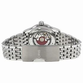 Oris Classic White Dial Stainless Steel Ladies Watch 561-7650-4051MB