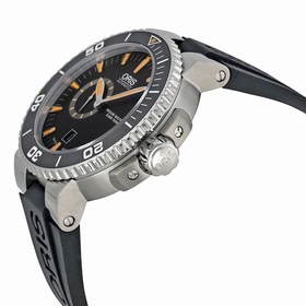Oris Divers Small Seconds Automatic Black Dial Steel Men's Watch 743-7673-4159RS