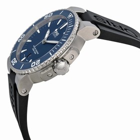 Oris Diving Aquis Date Blue Dial Black Rubber Men's Watch 733-7653-4155RS