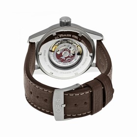 Oris Swiss Hunter Team PS Edition Automatic Grey Dial Stainless Steel Men's Watch 733-7629-4063LS