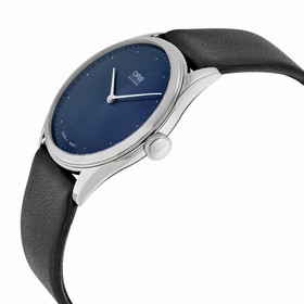 Oris Thelonious Monk Limited Edition Blue Dial Black Leather Men's Watch 732-7712-4085SET