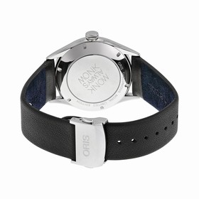 Oris Thelonious Monk Limited Edition Blue Dial Black Leather Men's Watch 732-7712-4085SET