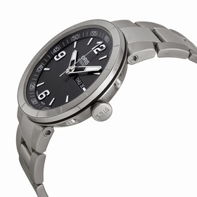 Oris TT1 Divers Grey Dial Automatic Men's Watch 735-7651-4163MB