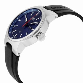 Oris Williams F1 Day Date Blue Dial Black Rubber Men's Watch 735-7716-4155RS
