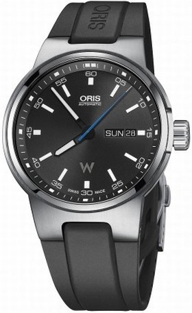 Oris Williams F1 Team Day Date Black Dial Autoamtic Men's Watch 01 735 7716 4154-07 4 24 50