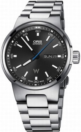 Oris Williams F1 Team Day Date Black Dial Automatic Men's Watch 01 735 7716 4154-07 8 24 50