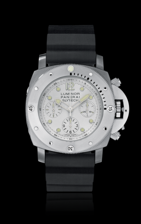 Panerai Panerai Luminor 1950 Submersible Slytech Chrono 1000m White (PAM00225)