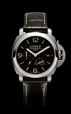 Panerai Luminor 1950 3 Days GMT Power Reserve Automatic Acciacio 44mm (PAM00321)