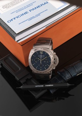 Panerai Luminor Chrono Daylight Titanium Bracelet (PAM00327)