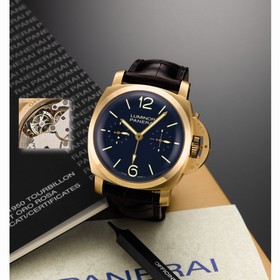 Panerai Luminor 1950 Tourbillon GMT Oro Rosa (PAM00340)