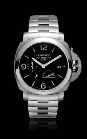 Panerai Luminor 1950 3 Days GMT Power Reserve Automatic Acciaio 44mm (PAM00347)
