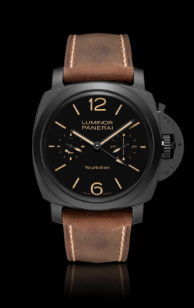 Panerai Luminor 1950 Tourbillon GMT Ceramica (PAM00396)