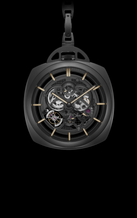 Panerai Pocket Watch Tourbillon GMT Ceramica (PAM00446)